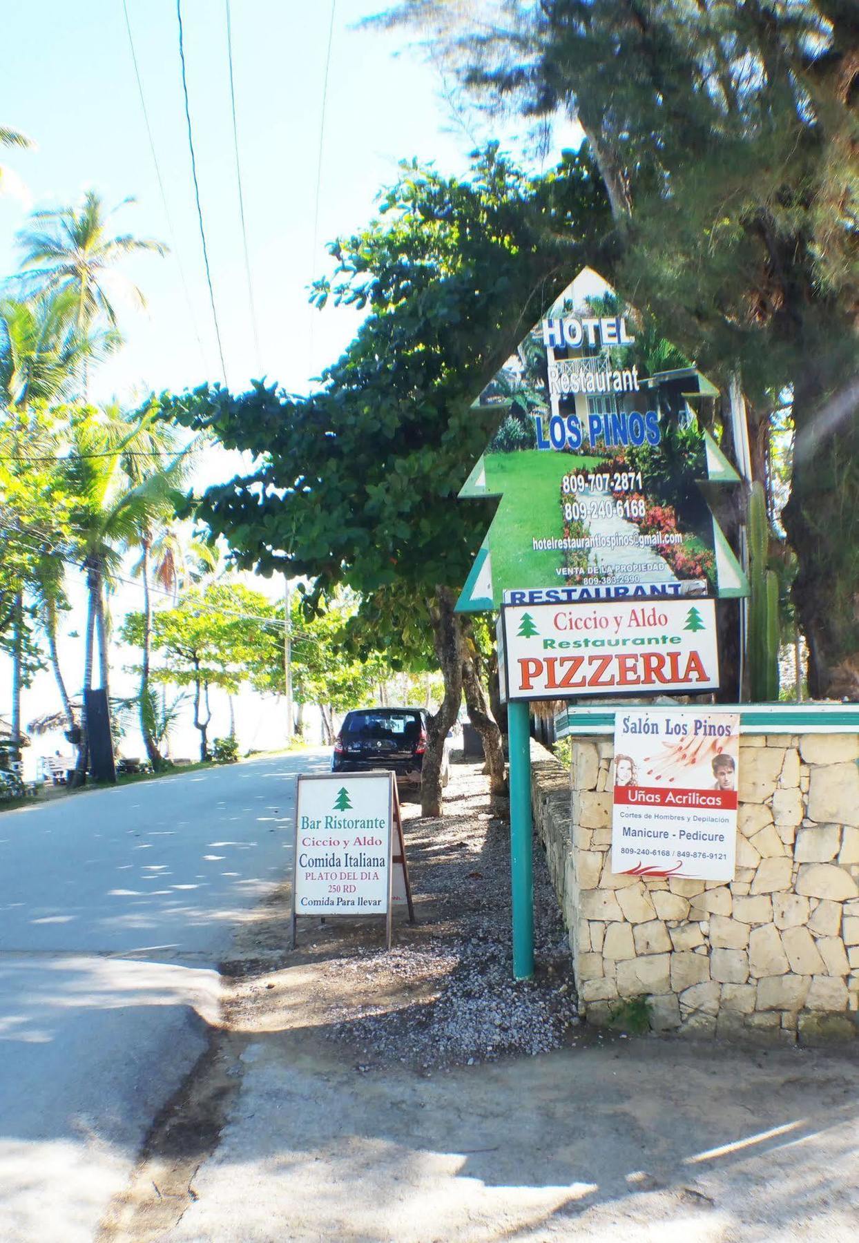 Hotel Los Pinos Las Terrenas Exterior foto